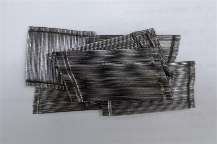 端构成排钢纤维